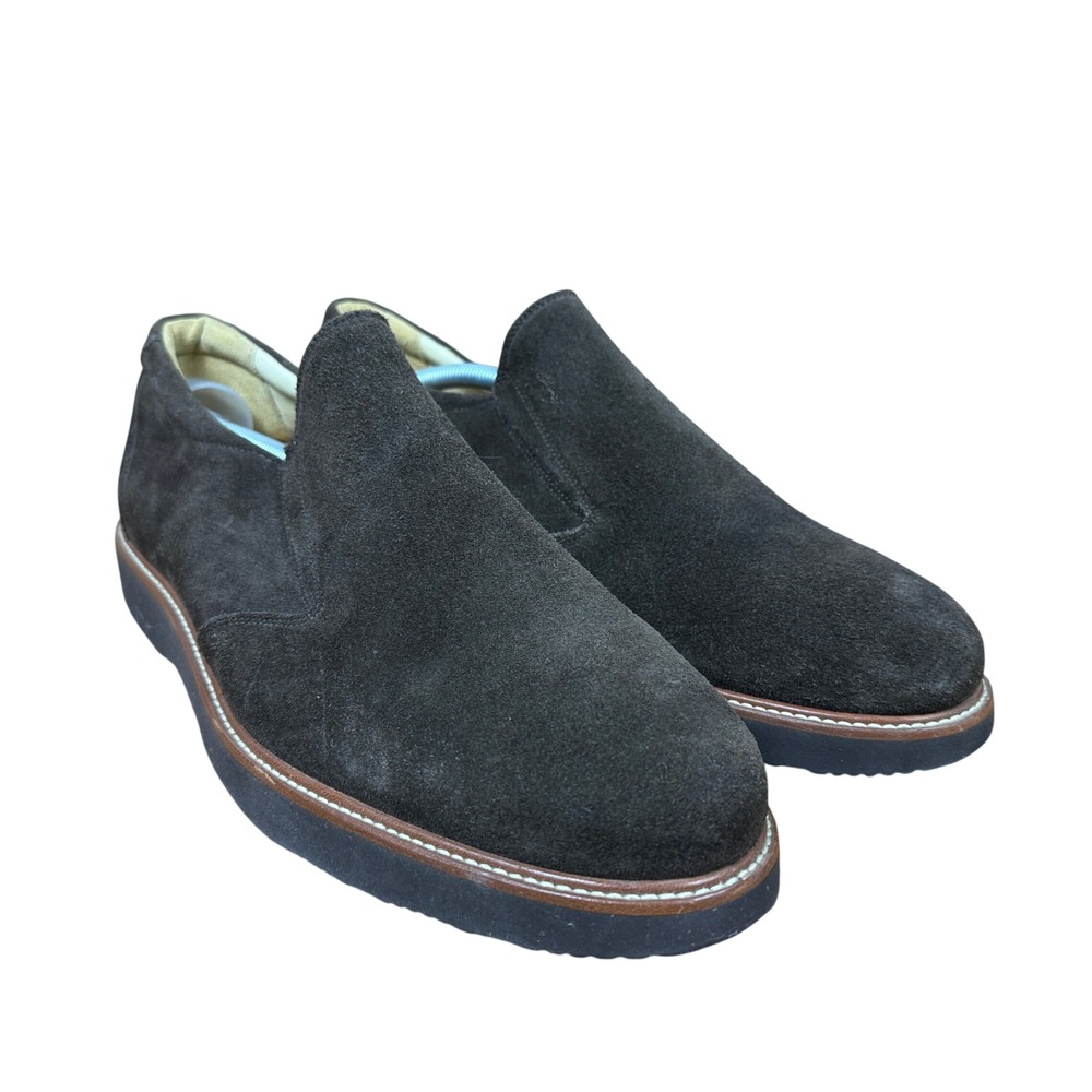 Samuel Hubbard Free Spirit Loafers Mens 11 Brown Suede Slip On Vibram Sole